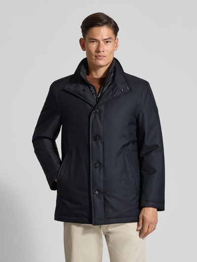 HECHTER PARIS Mantel mit Stehkragen Marine 4