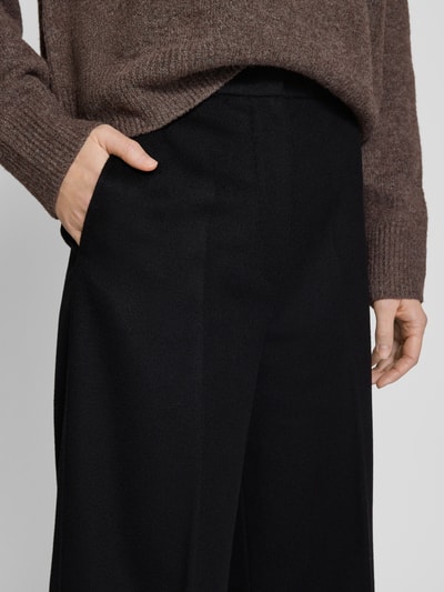 Max Mara Studio Culotte mit Bügelfalten Modell 'BURANO' Black 3