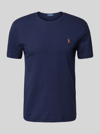 Polo Ralph Lauren T-Shirt mit Label-Stitching Marine 1