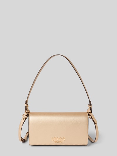 Liu Jo White Handtas met labelapplicatie en schouderband Goud gemêleerd - 2