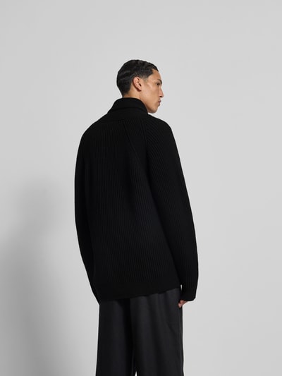 Filippa K Strickjacke mit Knopfleiste Black 5