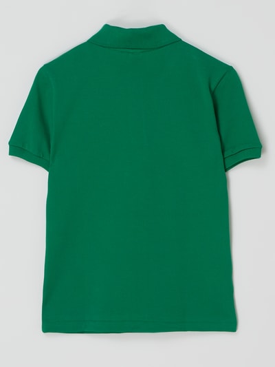 Lacoste Poloshirt met labelpatch Groen - 3