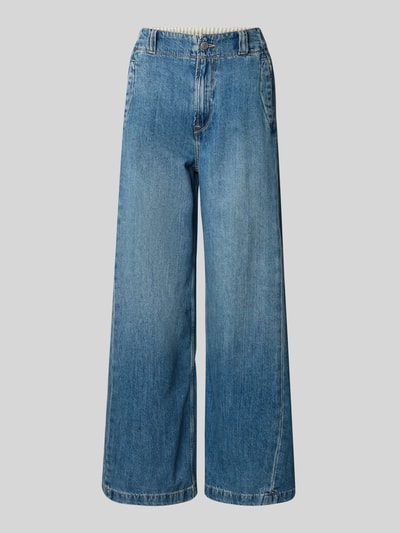 Pepe Jeans Wide Leg Jeans aus Baumwoll-Mix Modell 'JAIMY' Blau 2