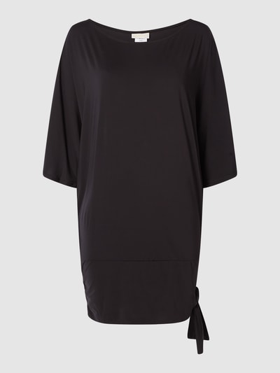 MICHAEL Michael Kors Schwimmshirt mit U-Boot-Ausschnitt Schwarz 1