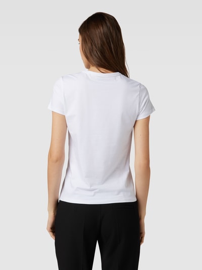 BOSS Black Women T-Shirt mit Logo-Detail Modell 'Eventsa' Offwhite 5