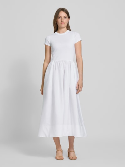 Polo Ralph Lauren Maxi-jurk met laagjeslook Wit - 4