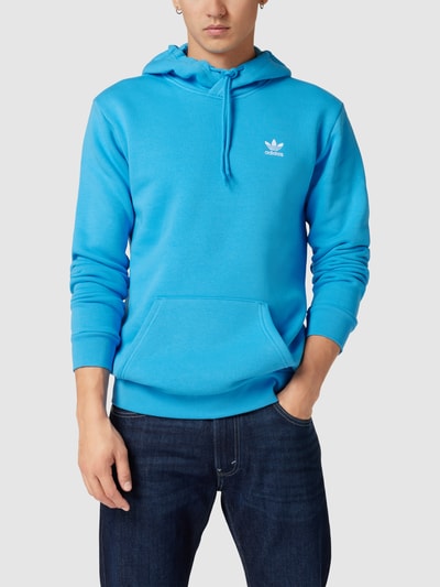 adidas Originals Bluza z kapturem z wyhaftowanym logo Niebieski 4