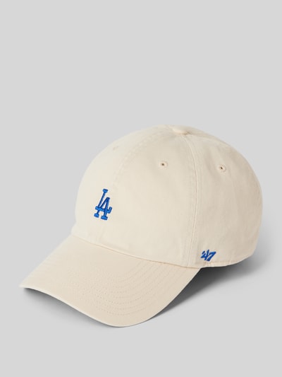 '47 Baseballpet met statementstitching, model 'MLB Los Angeles Dodgers' Offwhite - 1