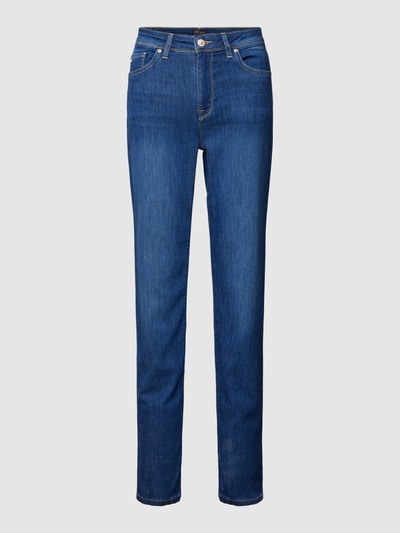 Raffaello Rossi Straight leg jeans in 5-pocketmodel, model 'LEYLE' Blauw - 2