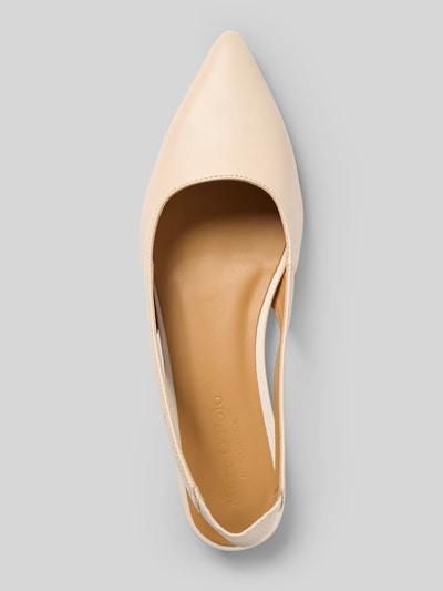 Marc O'Polo Slingbacks aus edlem Rindsleder Offwhite 3