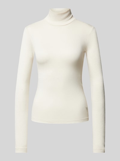 Guess Longsleeve mit Turtleneck Modell 'ANITA' Ecru 1