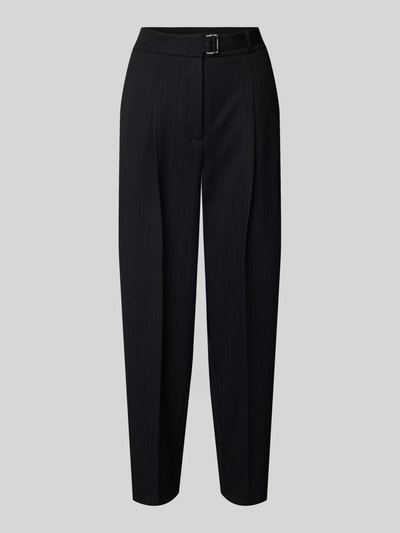 Cambio Hose mit Bügelfalten und Gürtel Modell 'ELAINE PLEAT' Marine 2