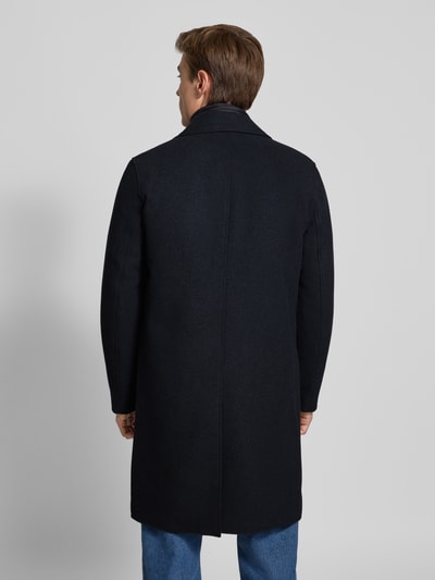 Matinique Kurzmantel aus Lanawoll-Mix  Modell 'breather' Marine 5