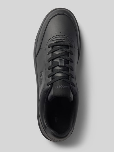 Lacoste Sneakersy niskie z tkanym logo z boku Czarny 3