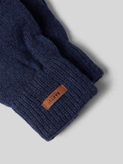 Barts Handschuhe mit Label-Detail Modell 'HAAKON' Marine 2