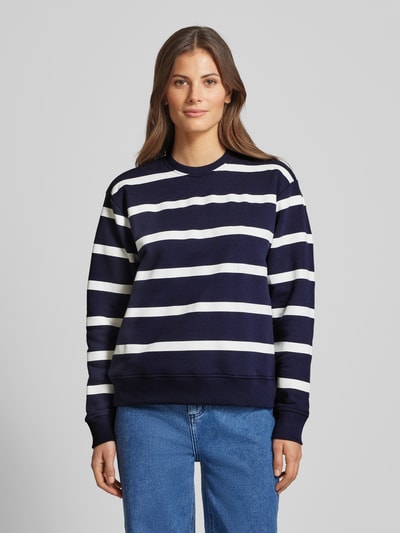 Christian Berg Woman Sweatshirt mit Rundhalsausschnitt Dunkelblau 4