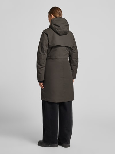 G.I.G.A. DX Parka z kapturem i wpuszczanymi kieszeniami model 'GW66' Oliwkowy 5