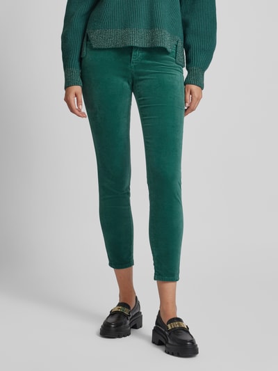 Marc Cain Slim Fit Hose mit Ziernähten Dunkelgruen 4