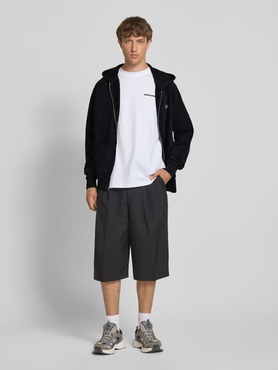 Pegador Sweatjacke mit Zweiwege-Reißverschluss Modell 'Signar Terry' Black 1