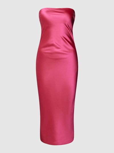 Gina Tricot Abendkleid mit Rückenschnürung Pink 2