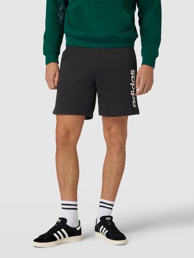 ADIDAS SPORTSWEAR Shorts mit Logo-Print Black 4