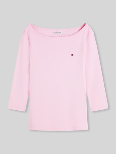 Tommy Hilfiger Regular Fit 3/4-Shirt aus reiner Baumwolle Pink 2