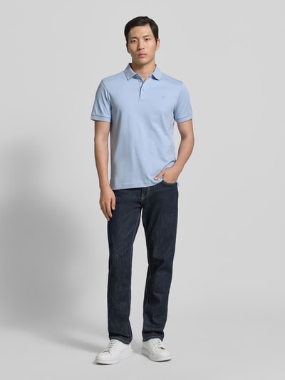 JOOP! COLLECTION Modern Fit Poloshirt mit Logo-Stitching Modell 'Primo' Hellblau 1