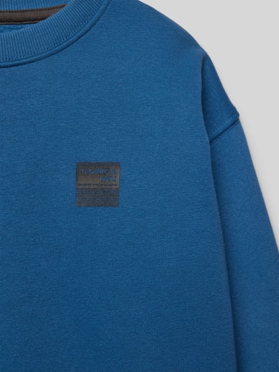 Garcia Sweatshirt mit Label-Details Royal 2