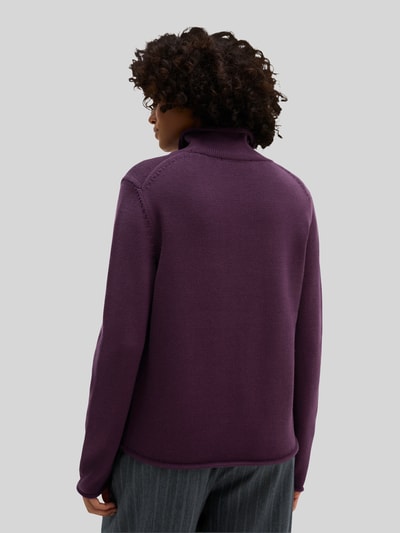 Marc O'Polo Turtleneck aus reiner Baumwolle Pflaume 5