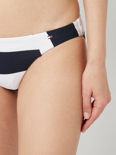 TOMMY HILFIGER Bikini-Slip mit Streifenmuster  Dunkelblau 3