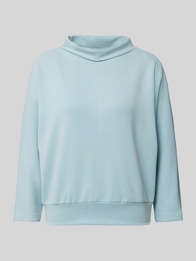 OPUS Sweatshirt mit Stehkragen Modell 'Gepita' Hellblau 2