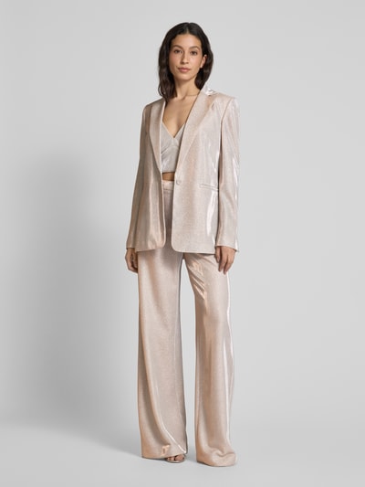 Jake*s Cocktail Blazer mit Leistentaschen Metallic Beige Melange 1