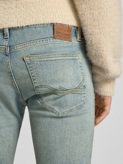 Jack & Jones Slim Fit Jeans in Ripp-Optik Modell 'Glenn' Jeansblau 3