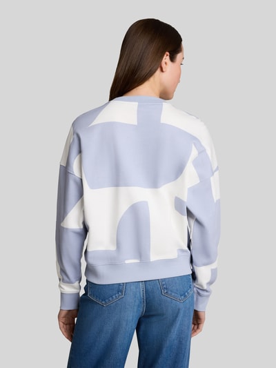 Tom Tailor Denim Regular fit sweatshirt van puur katoen Lichtblauw - 5