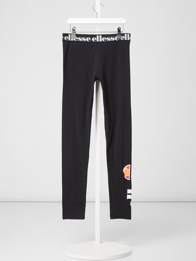 Ellesse Leggings mit elastischem Logo-Bund Black 1