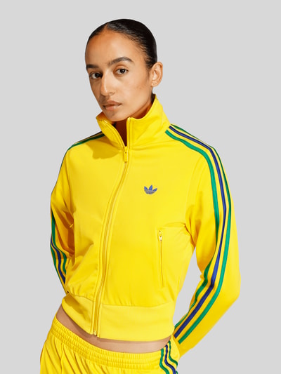 adidas Originals kurtka treningowa w kroju regular fit z wyhaftowanym logo Żółty 3