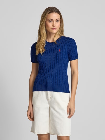 Polo Ralph Lauren Gebreide pullover met 1/2-mouwen Blauw - 4