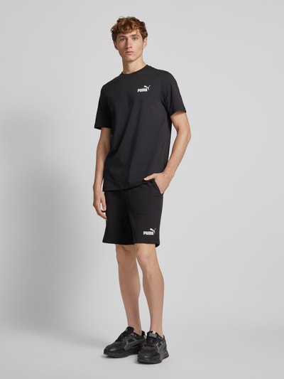 PUMA PERFORMANCE T-shirt z nadrukiem z logo Czarny 1