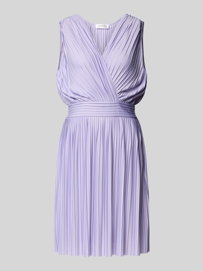 GUIDO MARIA KRETSCHMER WOMAN Knielanges Cocktailkleid mit Plisseefalten Modell 'Linn' Lavender 2