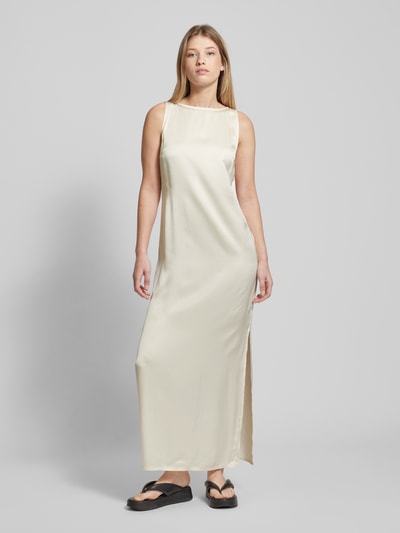 Alessa&Anna Winter X P&C* Maxi-jurk met loopsplit - Alessa & Anna Winter X P&C* Offwhite - 4