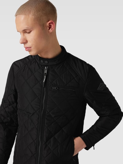 Replay Jacke mit Label-Details Black 3