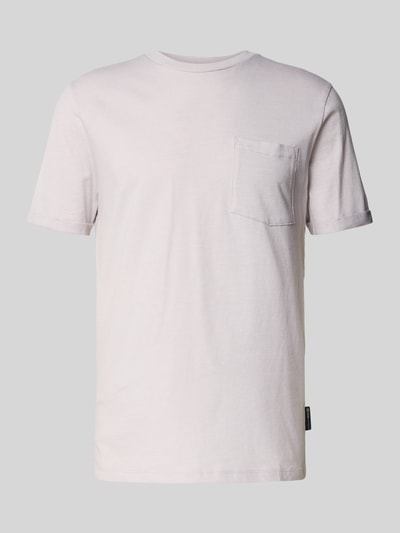 Tom Tailor Denim Regular Fit T-Shirt aus reiner Baumwolle Hellgrau 2