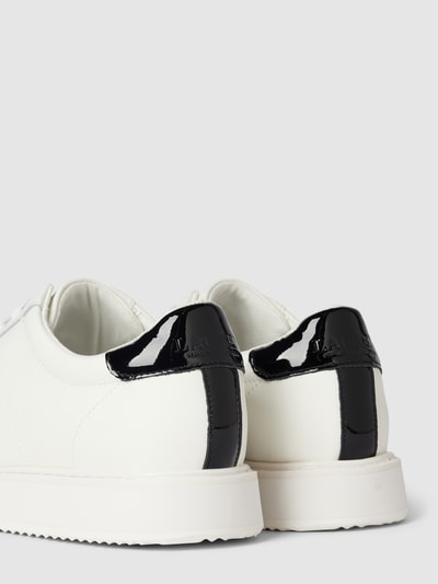 Lauren Ralph Lauren Sneaker mit Logo-Stitching Modell 'ANGELINE' Weiss 2