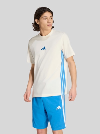 adidas Sportswear Regular Fit T-Shirt aus reiner Baumwolle Offwhite 4