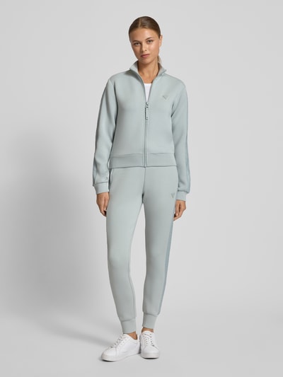 Guess Activewear Slim fit sweatpants met elastische band, model 'ALLIE SCUBA' Middengrijs - 1