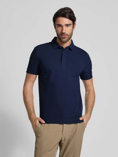 Lacoste Regular Fit Poloshirt aus Baumwoll-Mix Marine 4