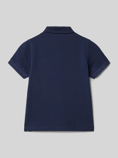 Mango Regular Fit Poloshirt mit Logo-Stitching Modell 'javier' Marine 3