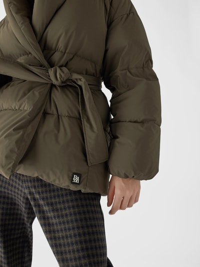 Bacon Daunenjacke mit Stehkragen Khaki 3