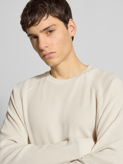 CHAMPION Sweatshirt mit Rundhalsausschnitt Offwhite 3
