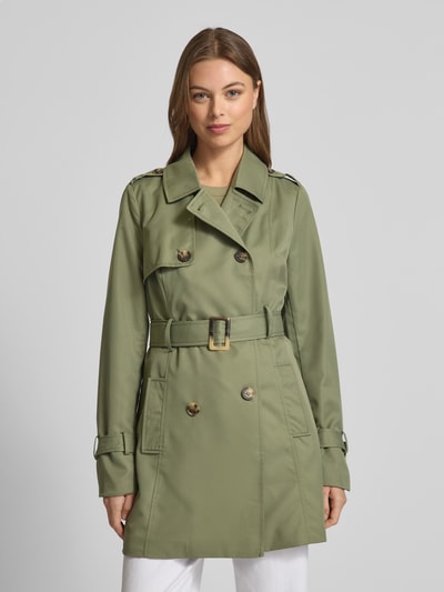 zero Trenchcoat mit Taillengürtel Khaki 4